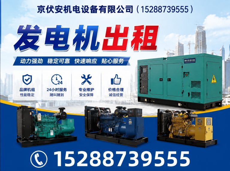 遵义发电车出租展示图